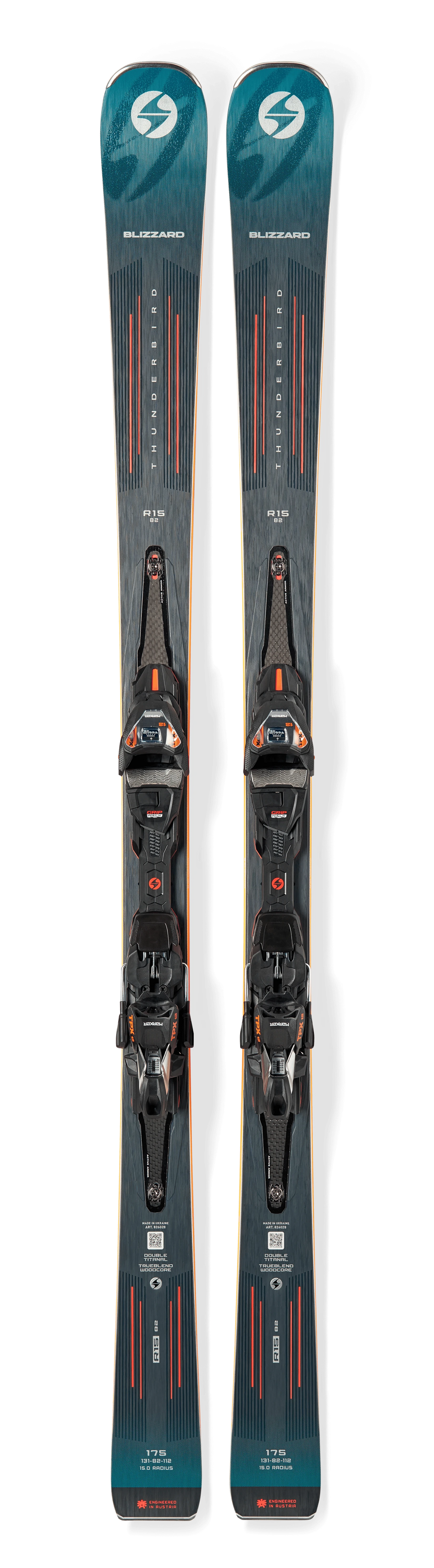 Thunderbird R15 82 + Tpx12 (unisex)2025 | Blizzard | Daffi Barcelona