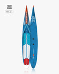 2025 Starboard SUP 14'0" x 23.5" Sprint BLUE Carbon Sandwich WITH BOARD BAG