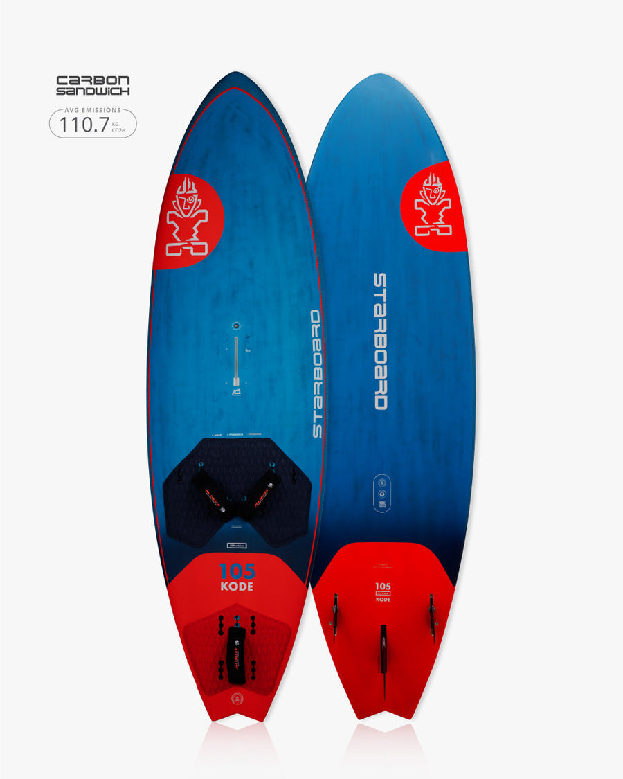 Starboard Kode 105 Carbon Sandwich tabla windsurf freeride 2025
