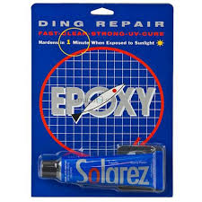 Solarez de epoxi para reparacion de tablas